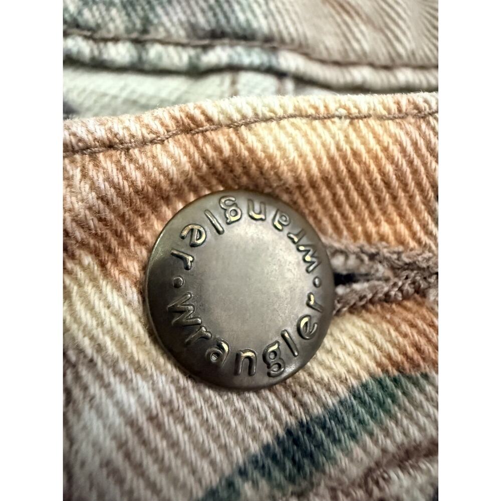 Vtg Wrangler Fusion 3D Forest Camo Jeans Pants Mens 34x32 Double Knee Hunting - Picture 2 of 8